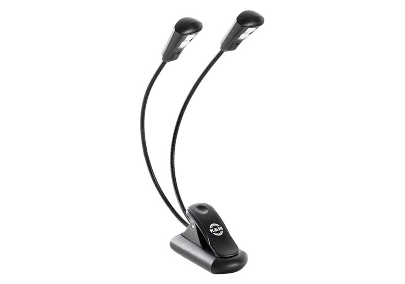 K&M 12259 Dual-Head Rechargeable Music Stand Light by K&M