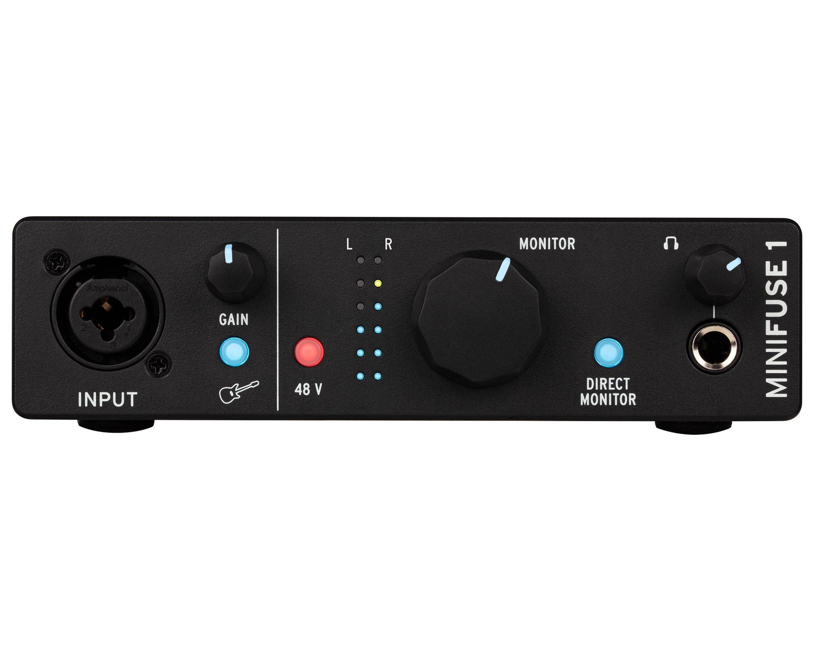 Arturia MiniFuse 1 Portable 1x2 USB Type-C Audio Interface - Black by Arturia