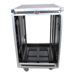 ProX T-16USLAM20, 16U 20" Deep Vertical Rack Shock Mount Case with 2 Sliding Slam Doors and 4" Caster Wheels by ProX Cases