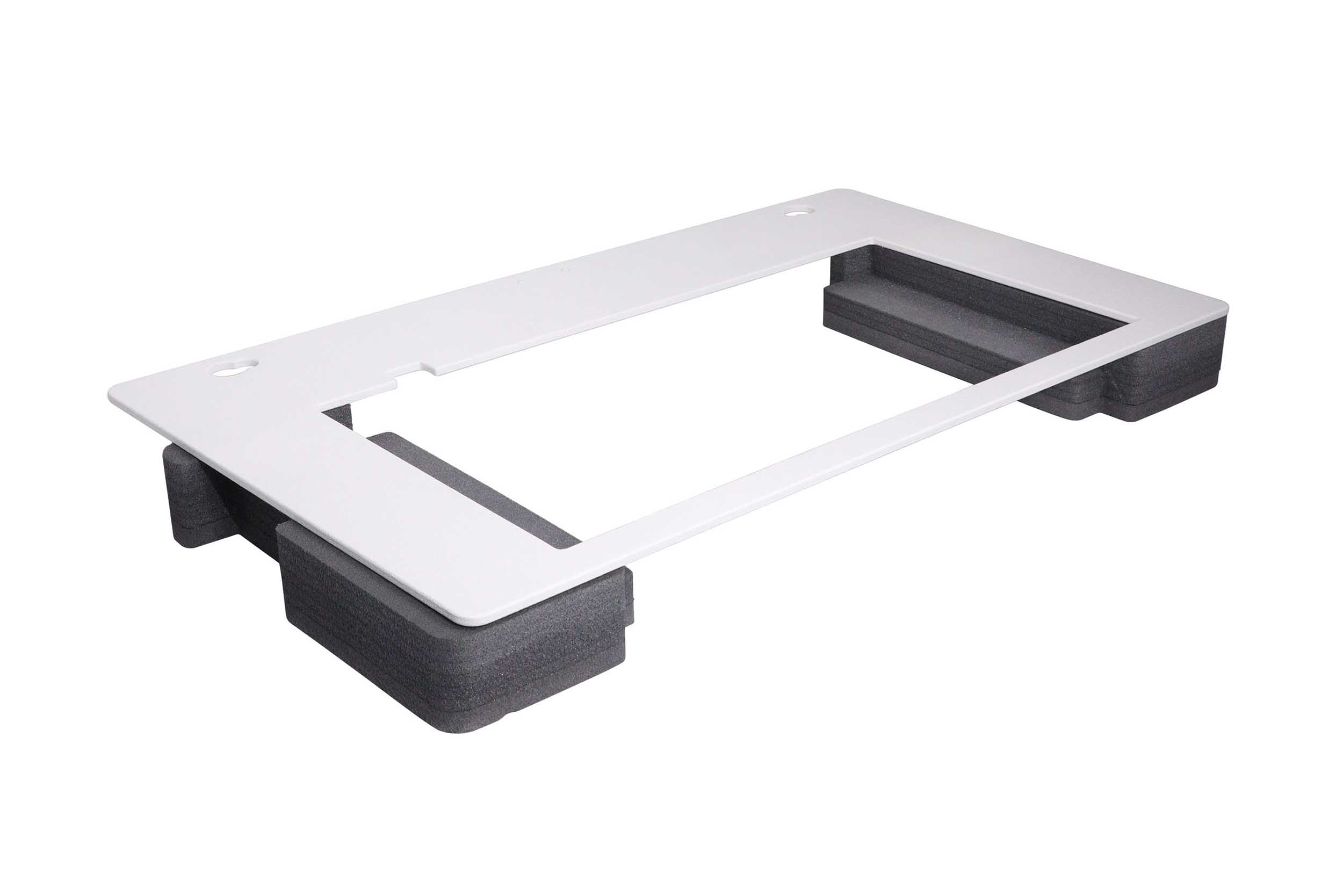 PROX XZF-DJ DDJ800WHPLATE Control Tower DJ Booth Interchangeable Top Plate - White by ProX Cases