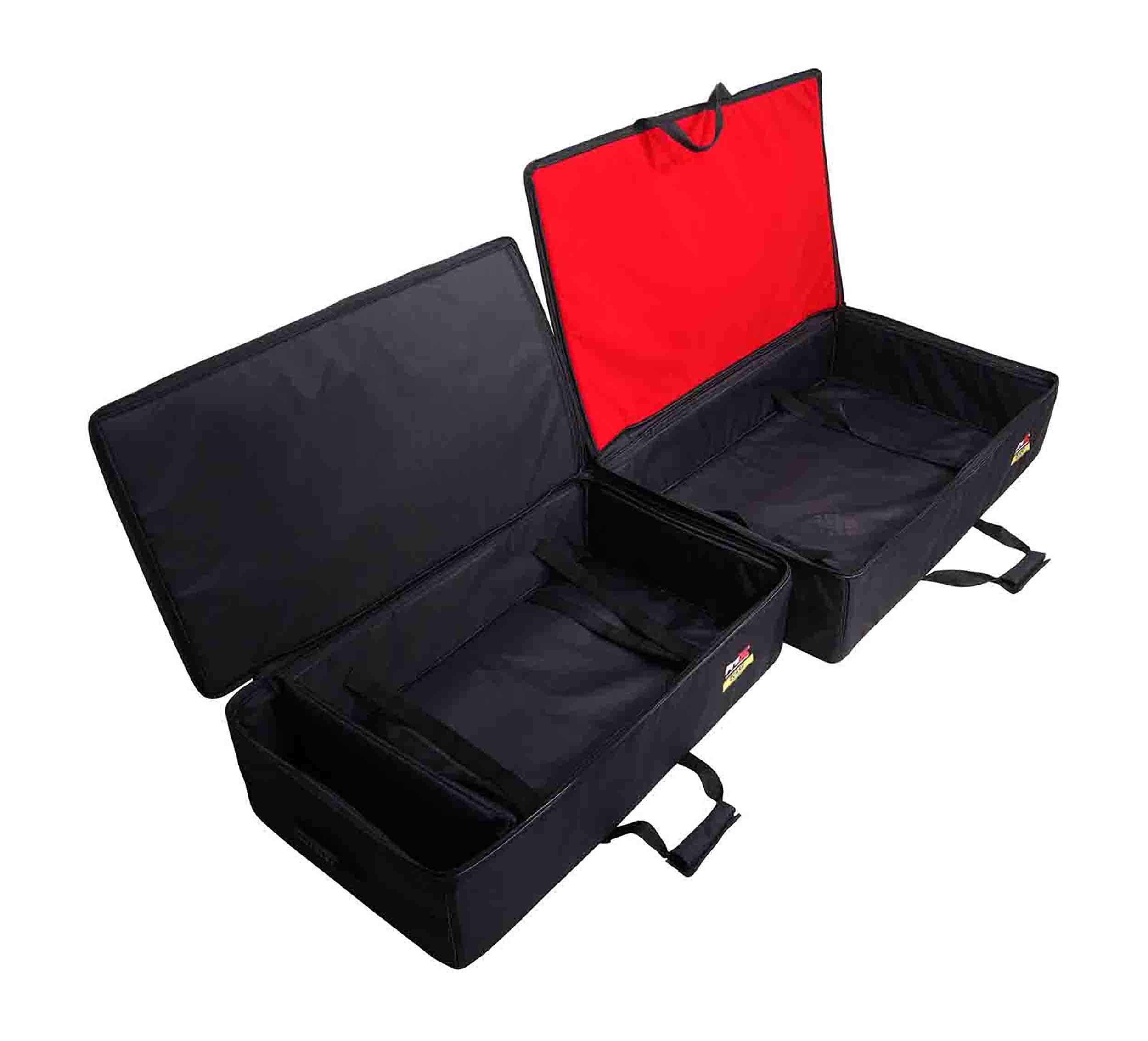 ProX XZFDJCTBLBAG DJ Control Tower Podium Stand Package with Bag - Black by ProX Cases