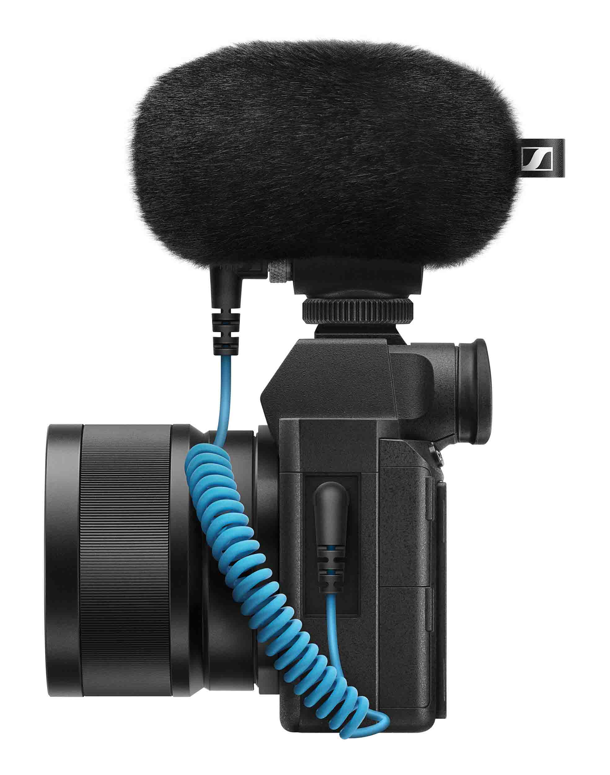 Sennheiser MKE 200, Ultracompact Camera Mount Directional Microphone by Sennheiser