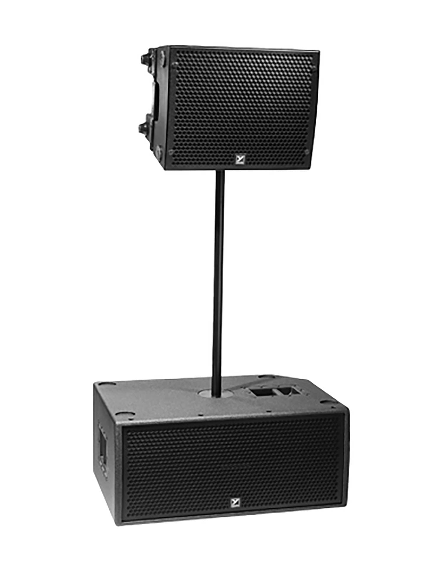 Yorkville Sound PSA1SF, Paraline Series 1400W Active Subwoofer with 8 Flying Points - 12Inch by Yorkville