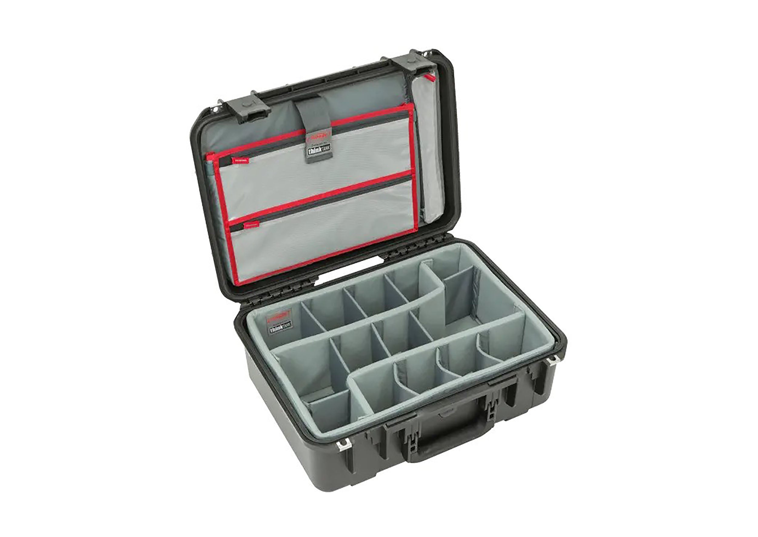 SKB Cases 3i-1813-7DL, iSeries Case with Think Tank Photo Dividers and Lid Organizer - Black by SKB Cases