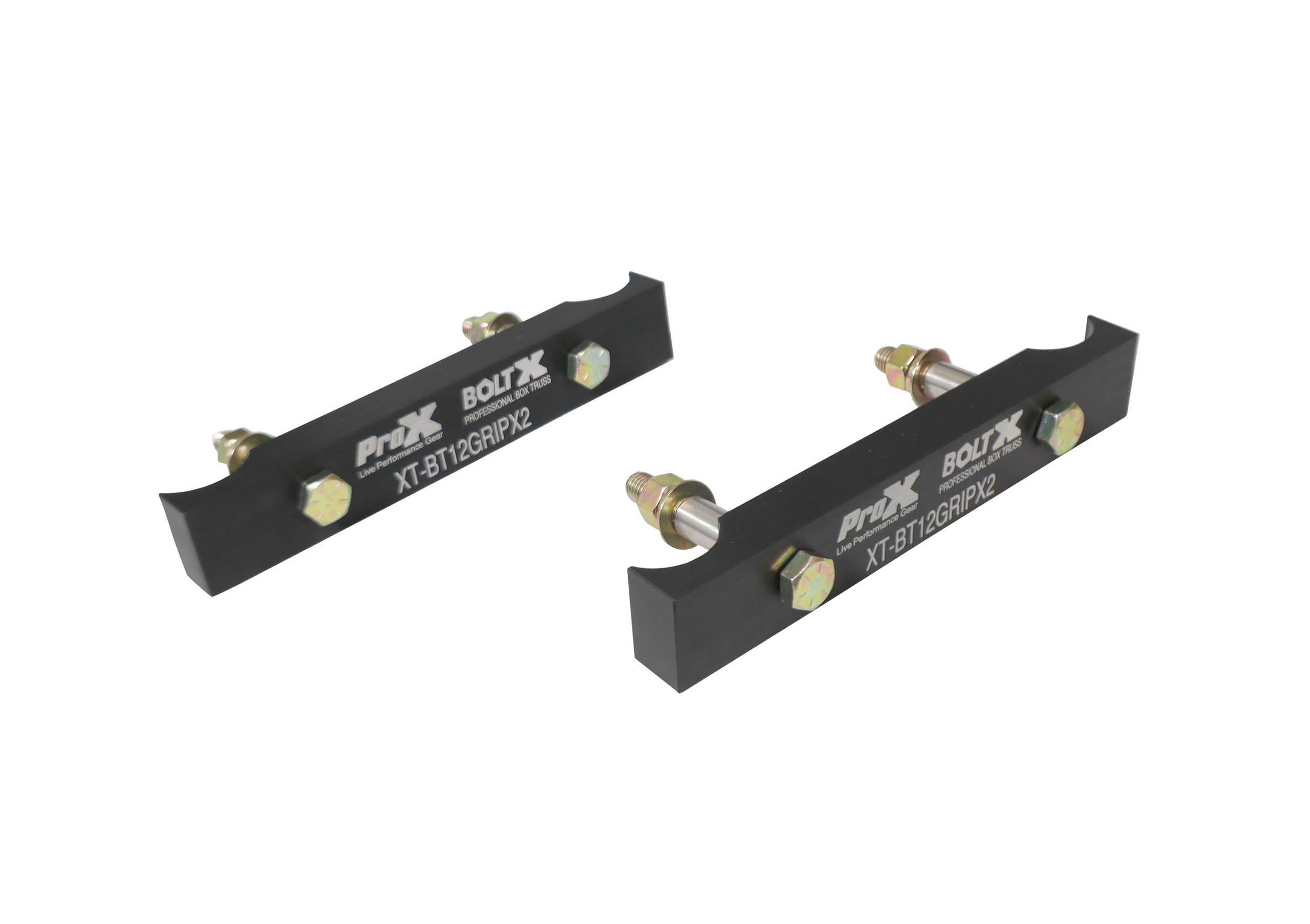 ProX Grip Block Grapple Bars for 12 ft BoltX Truss Includes Grade 8 Bolts - Set of 2 by ProX Cases
