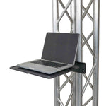 ProX XT-SHELFBLK, Aluminum Truss Shelf with Dual O-Style Pro Clamps 14"x16" Shelf Space - Black by ProX Cases