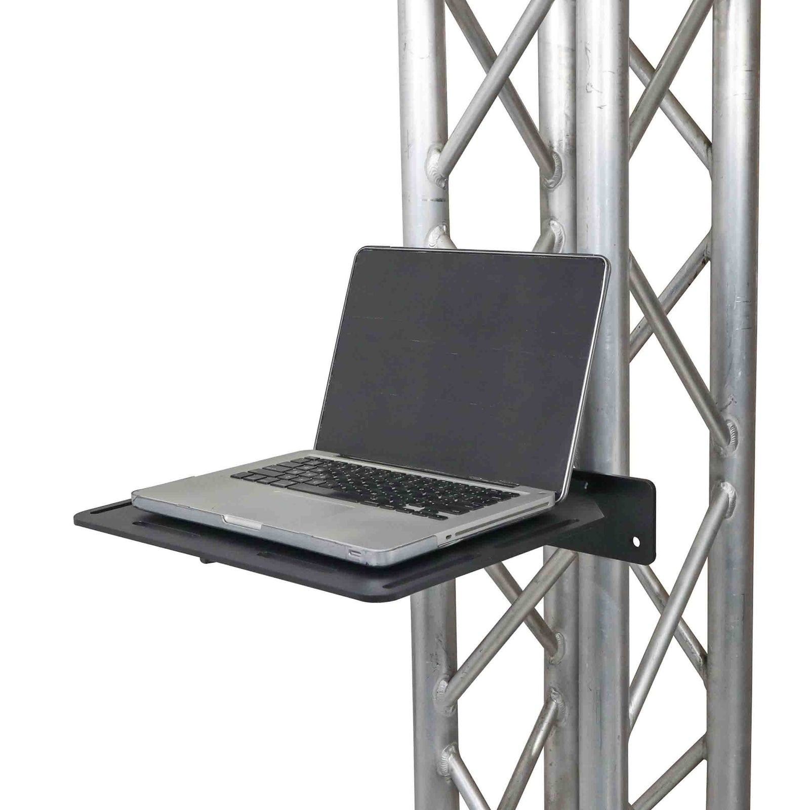 ProX XT-SHELFBLK, Aluminum Truss Shelf with Dual O-Style Pro Clamps 14"x16" Shelf Space - Black by ProX Cases