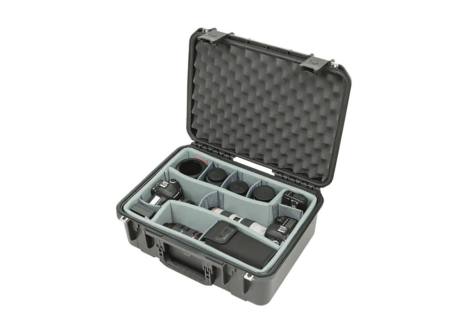 SKB Cases 3i-1813-7DT, iSeries Case with Think Tank Photo Dividers and Lid Foam - Black by SKB Cases
