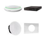 Shure 310P W-V Ecosystem DJ Package Including 1 MXA310W Microphone, 1 P300-IMXAudio Processor, MXN5W-C Ceiling Loudspeaker and 1 Tile Bridge by Shure