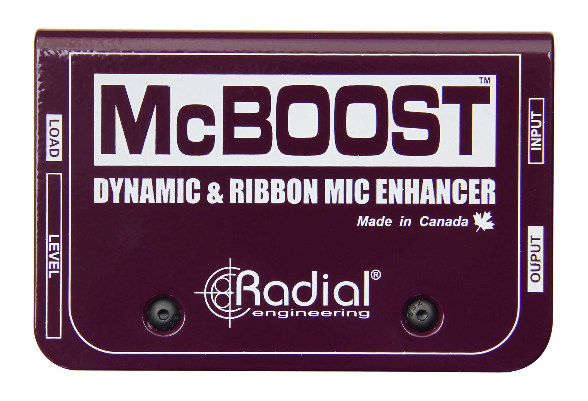 Radial Engineering McBoost Microphone Signal Intensifier by Radial Engineering