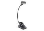 K&M 12272, 4-LED T-Model FlexLight for Music Stands - Black by K&M