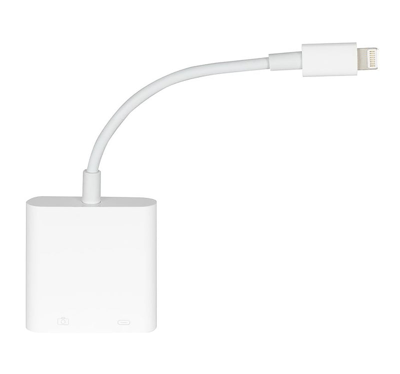 ADJ OTG Adapter, Plug-and-Play OTG Adapter with Charging Port by ADJ