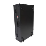 ProX XS-XDJAZWLTBLLED ATA Flight Case for Pioneer XDJ-AZ DJ Controller with Laptop Shelf 1U Rack Space, Wheels, and LED - Black by ProX Cases
