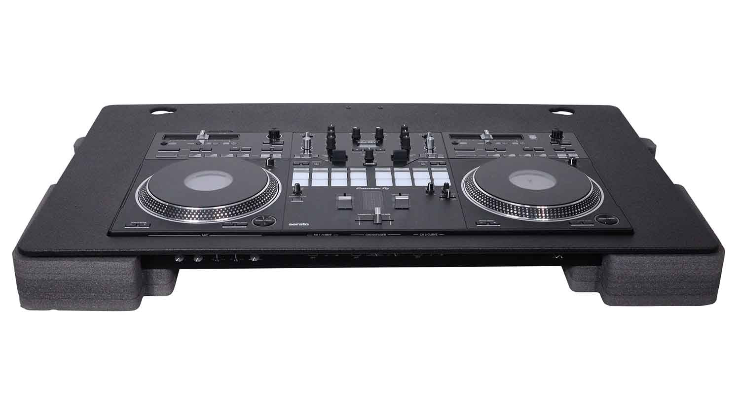ProX Rev7 Red Control Tower Podium with Case DJ Package - Black by ProX Cases