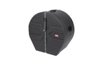SKB Cases 1SKB-DM1426 Rotational-Molded D-shaped Case for Marching Bass Drum - 14 x 26 Inch by SKB Cases