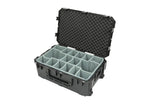 SKB Cases 3i-3019-12DT, iSeries Waterproof Utility Case with Think Tank Dividers - Black by SKB Cases