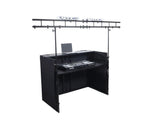 ProX XF-MESAMEDIATRUSSPKG, Full DJ Workstation Includes Truss TV Bracket Mount White and Black Scrims and Carry Bag by ProX Cases