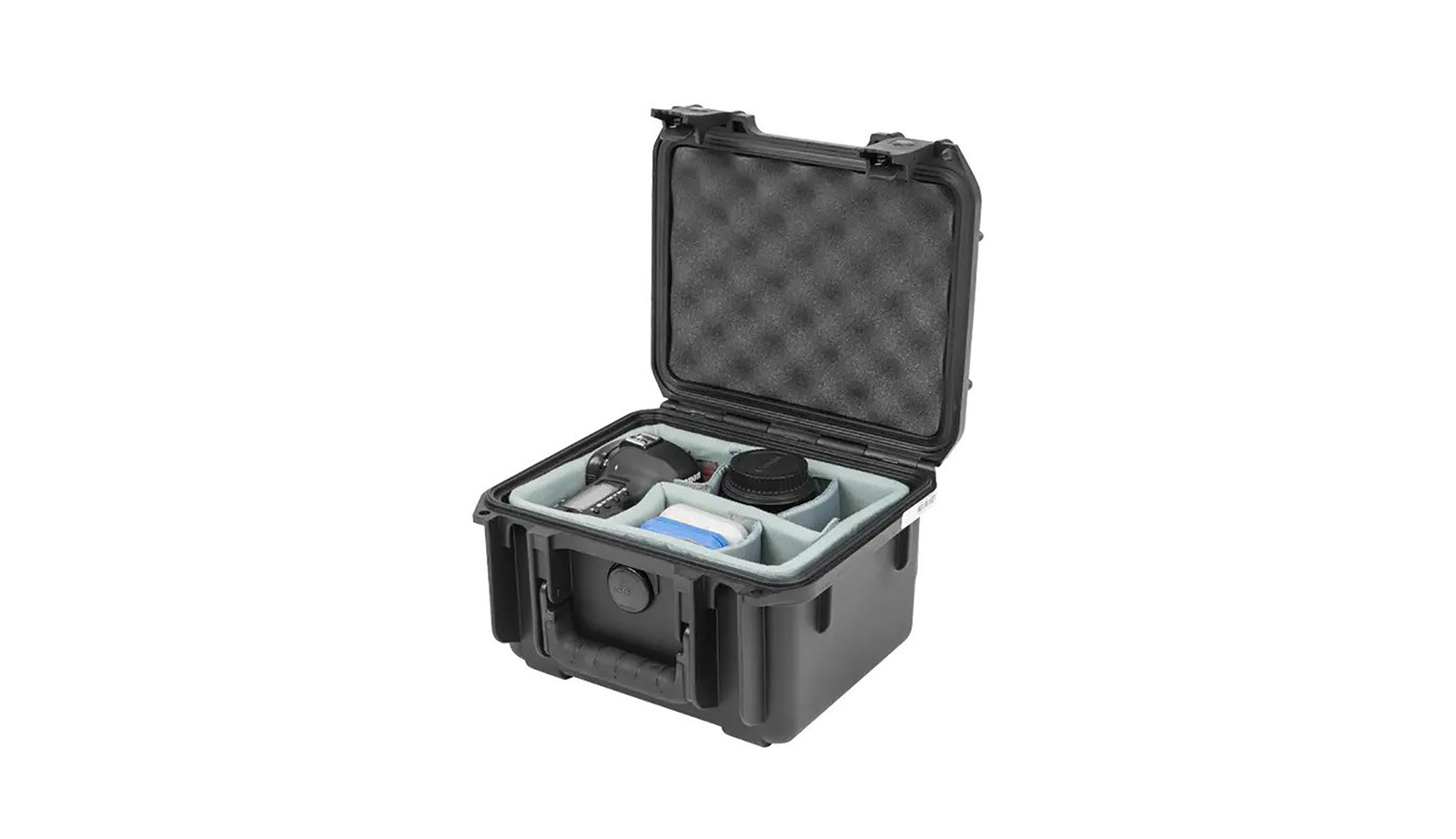 SKB Cases 3i-0907-6DT, iSeries Waterproof Case 6" Deep with Think Tank Designed Dividers - Black by SKB Cases