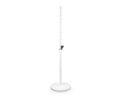 Gravity GSSPWBSET1W, Speaker Stand With Base And Weight Plate Made Of Cast Iron White by Gravity