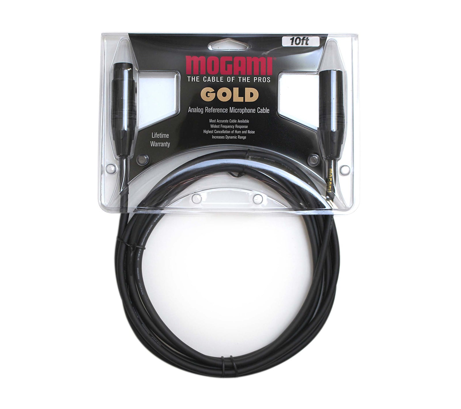 Mogami GOLD STUDIO-50, XLR Male to XLR Female Studio Patch Cable - 50 Ft by Mogami