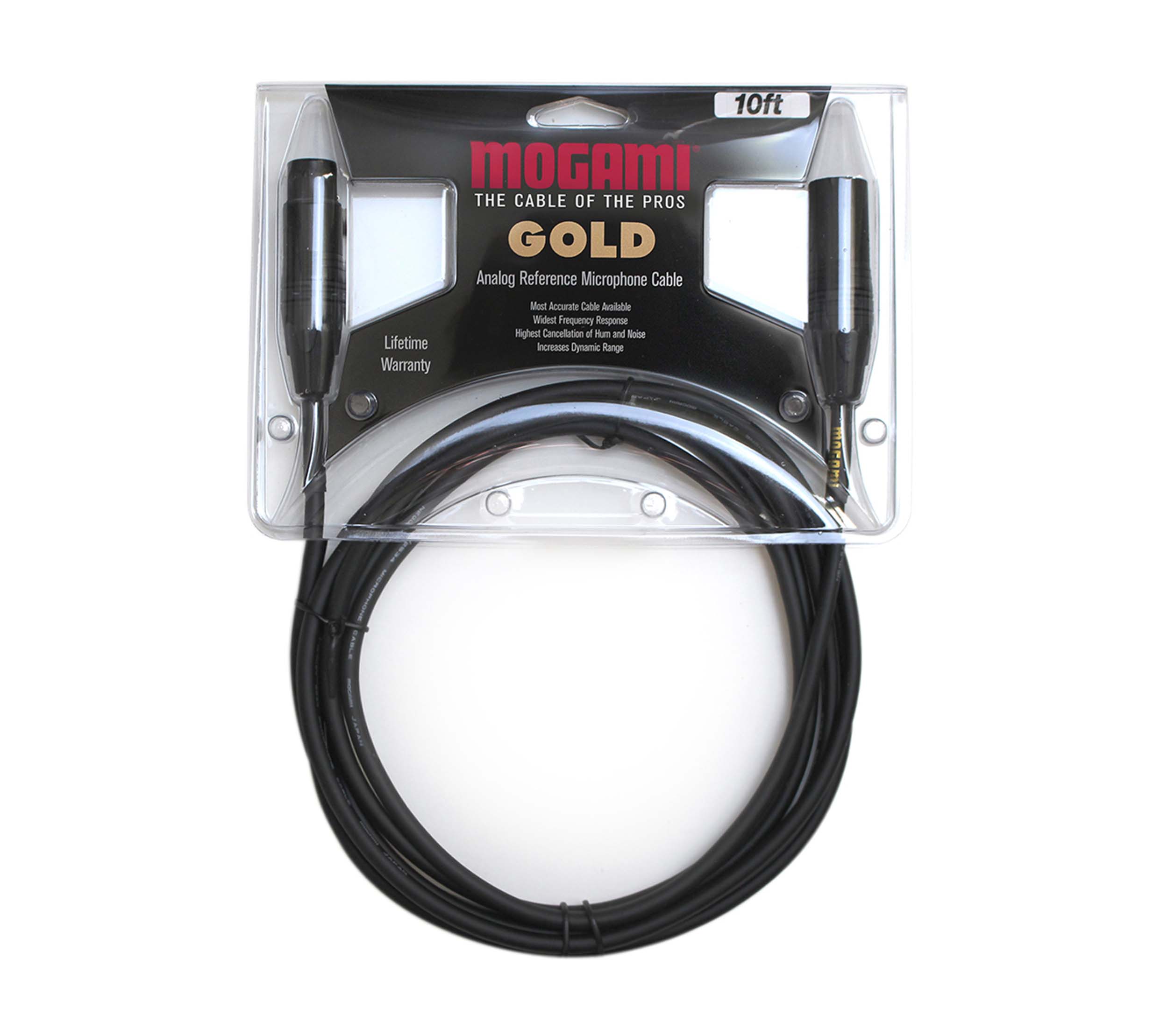 Mogami GOLD STUDIO-50, XLR Male to XLR Female Studio Patch Cable - 50 Ft by Mogami