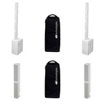 dB Technologies ES1203WDPTCESTOP, Portable Stereo Sound System DJ Package with Design Pole and Cover by DB Technologies