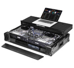 Odyssey FRBLGLP1UWPERFORMER, Rane Performer Black Label 1U Flight Case with Glide Style Laptop Platform and Wheels by Odyssey