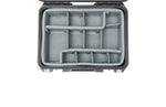 SKB Cases 3i-1510-6DT, iSeries Case with Think Tank Photo Dividers - Black by SKB Cases