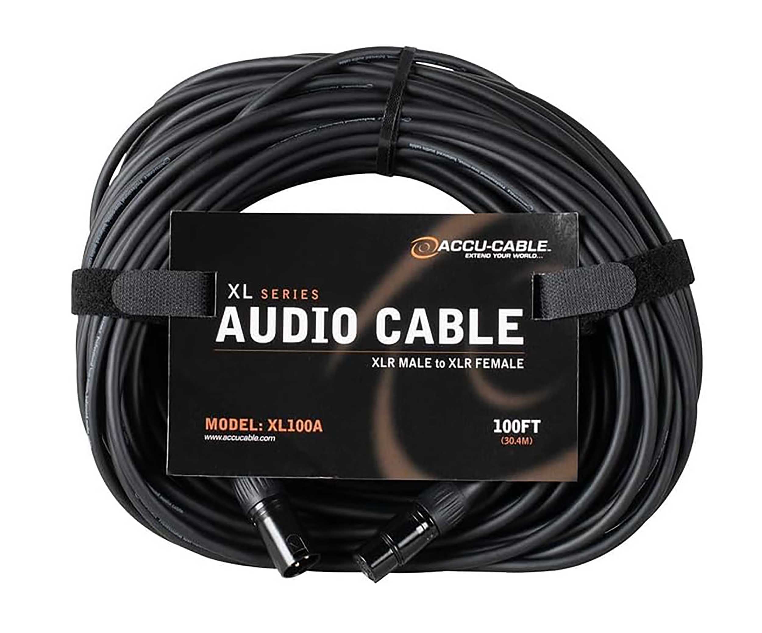 Accu-Cable XL-VAR, XLR Male to XLR Female Balanced Audio Cable by Accu Cable