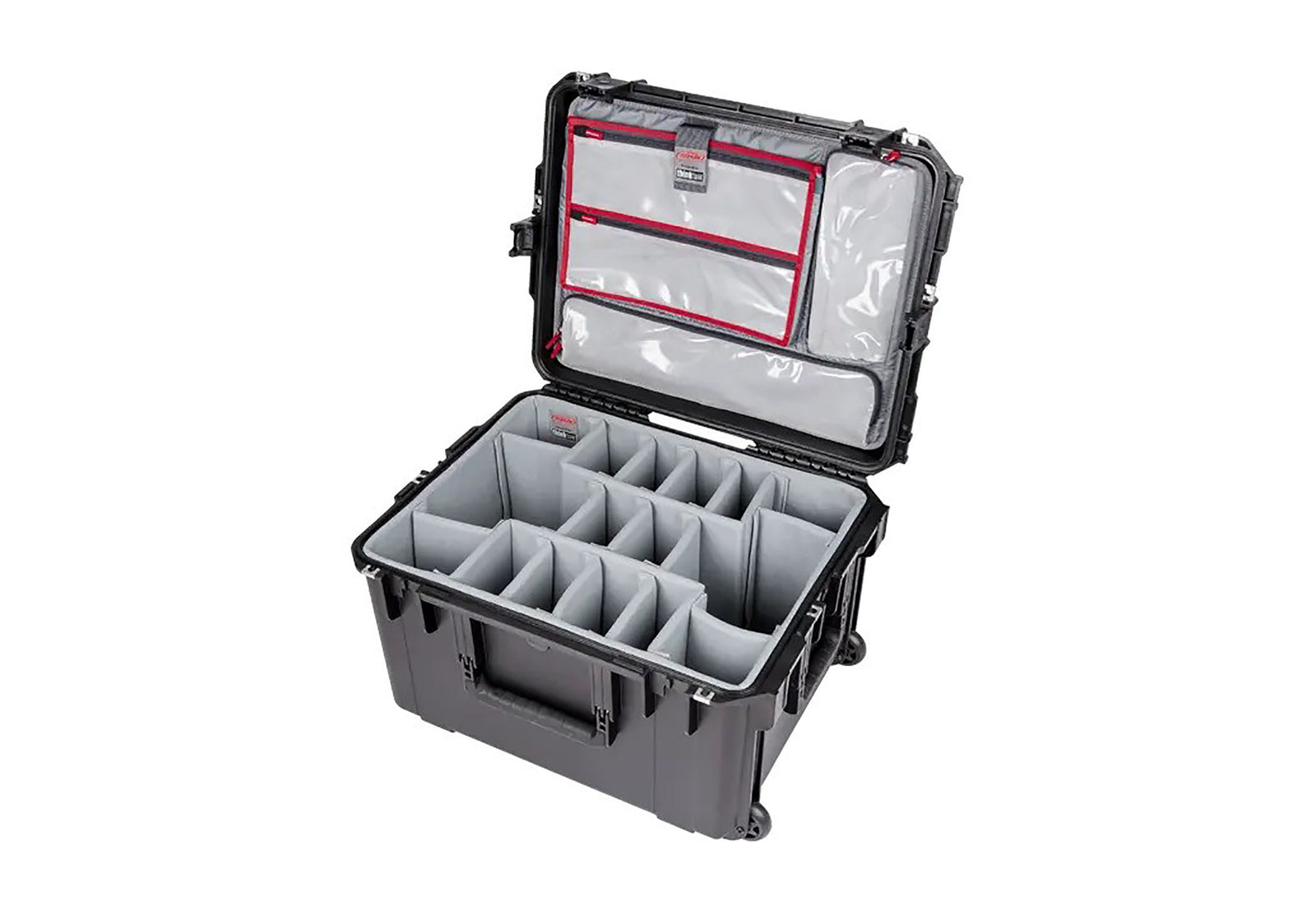 SKB Cases 3i-2217-12PL, iSeries Case with Think Tank Photo Dividers and Lid Organizer - Black by SKB Cases