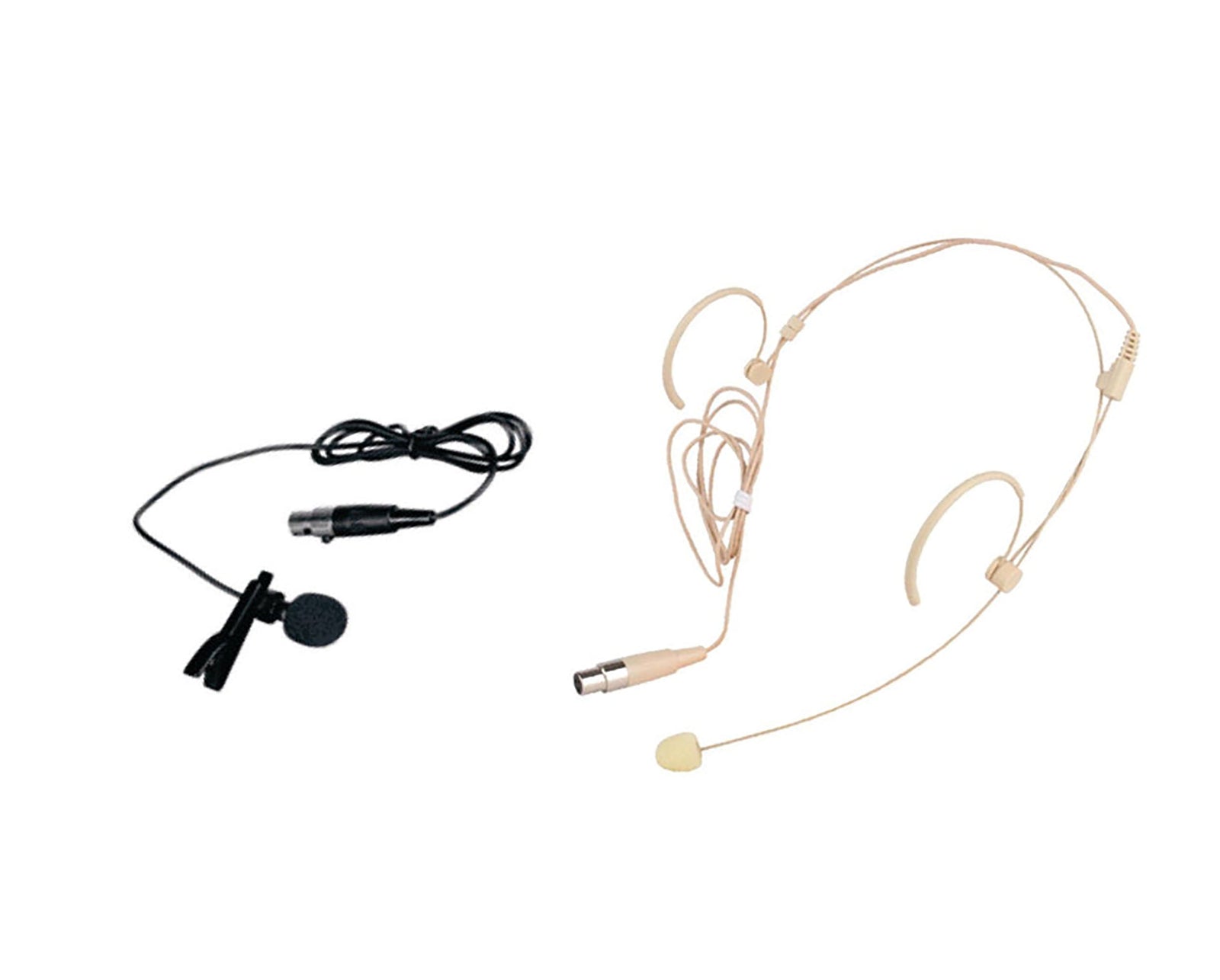 Technical Pro WM1322 Dual UHF Handheld Mic and Lapel Mic with Headset by Technical Pro