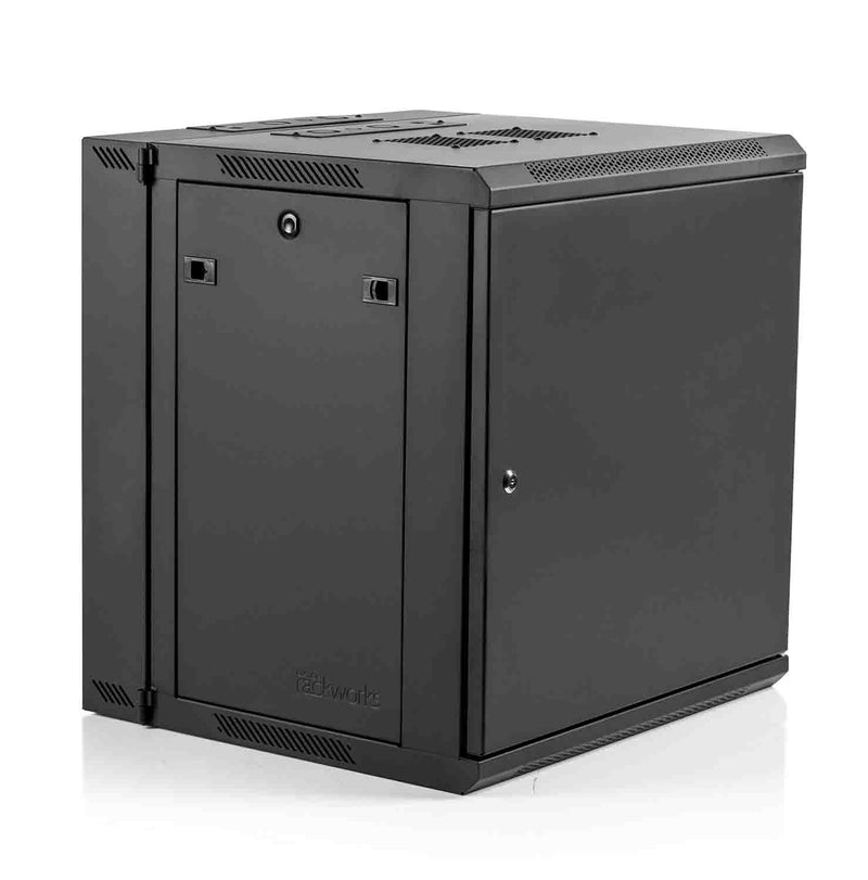 Gator Cases GRW2009508, 9U Sectional Wall Rack with Steel Door - 21″ Deep by Gator Cases