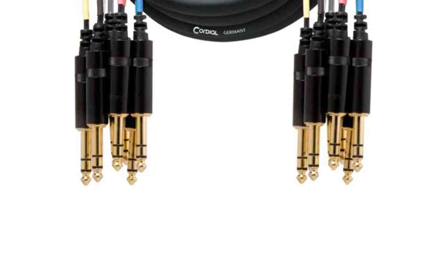 Cordial CML 8-0 VV, Stereo Plug Loom Cable - Hollywood DJ