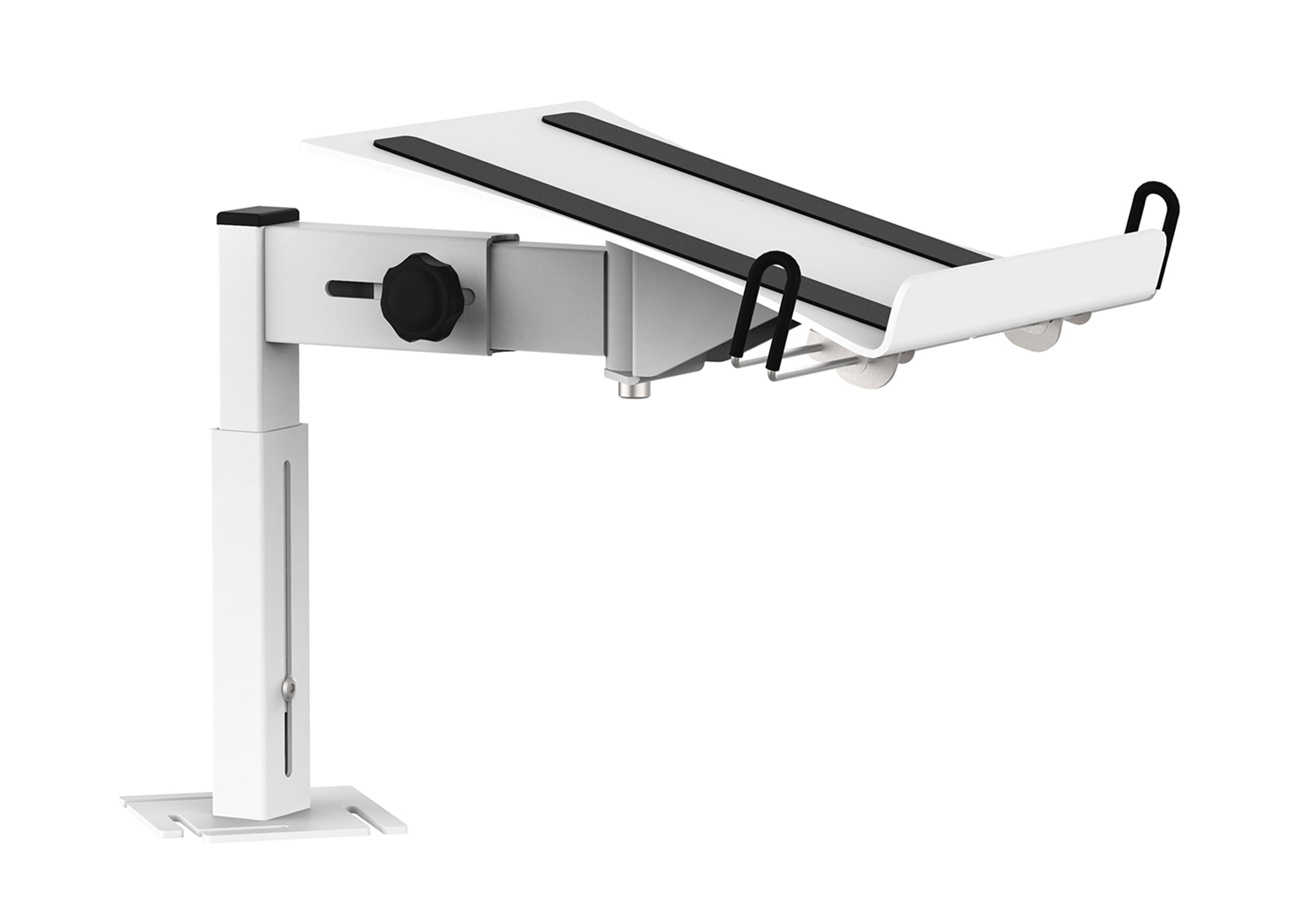 ProX T-LPS600R Foldable Portable Laptop Stand With Adjustable Shelf Red