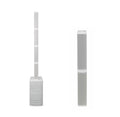 dB Technologies ES1203WDP Portable Stereo Sound System DJ Package with Design Pole - White by DB Technologies