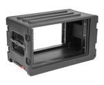 SKB Cases 1SKB-R6SW rSeries Shallow Rolling Rack Chassis - 6 RU by SKB Cases