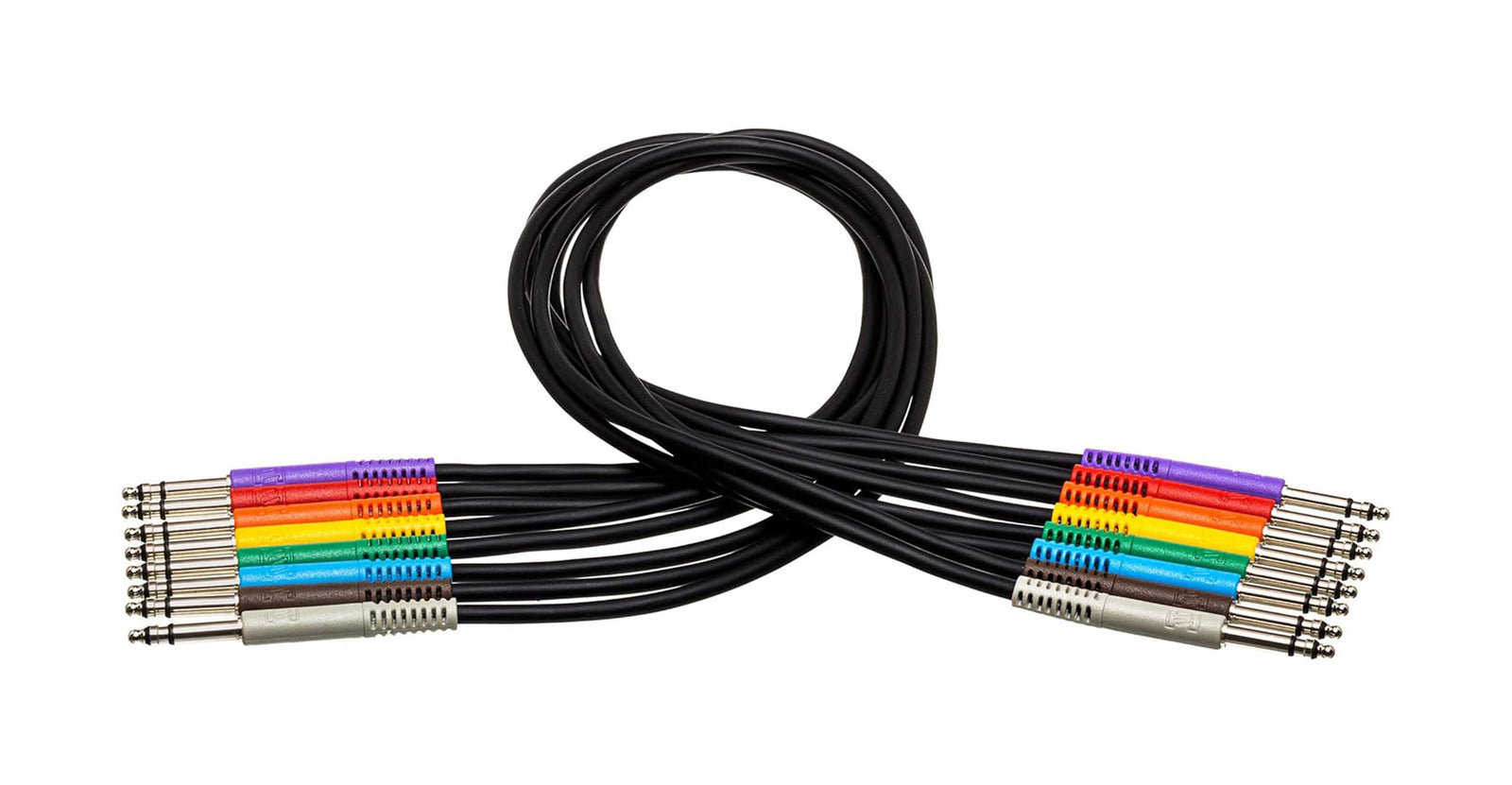 Hosa TTS-845 Patchbay TT Male to TT Male Bantam Cable - 1.5ft by Hosa