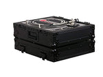 Open Box: Odyssey FZ1200BL Black Label Universal 1200 Style Dj Turntable Case by Odyssey