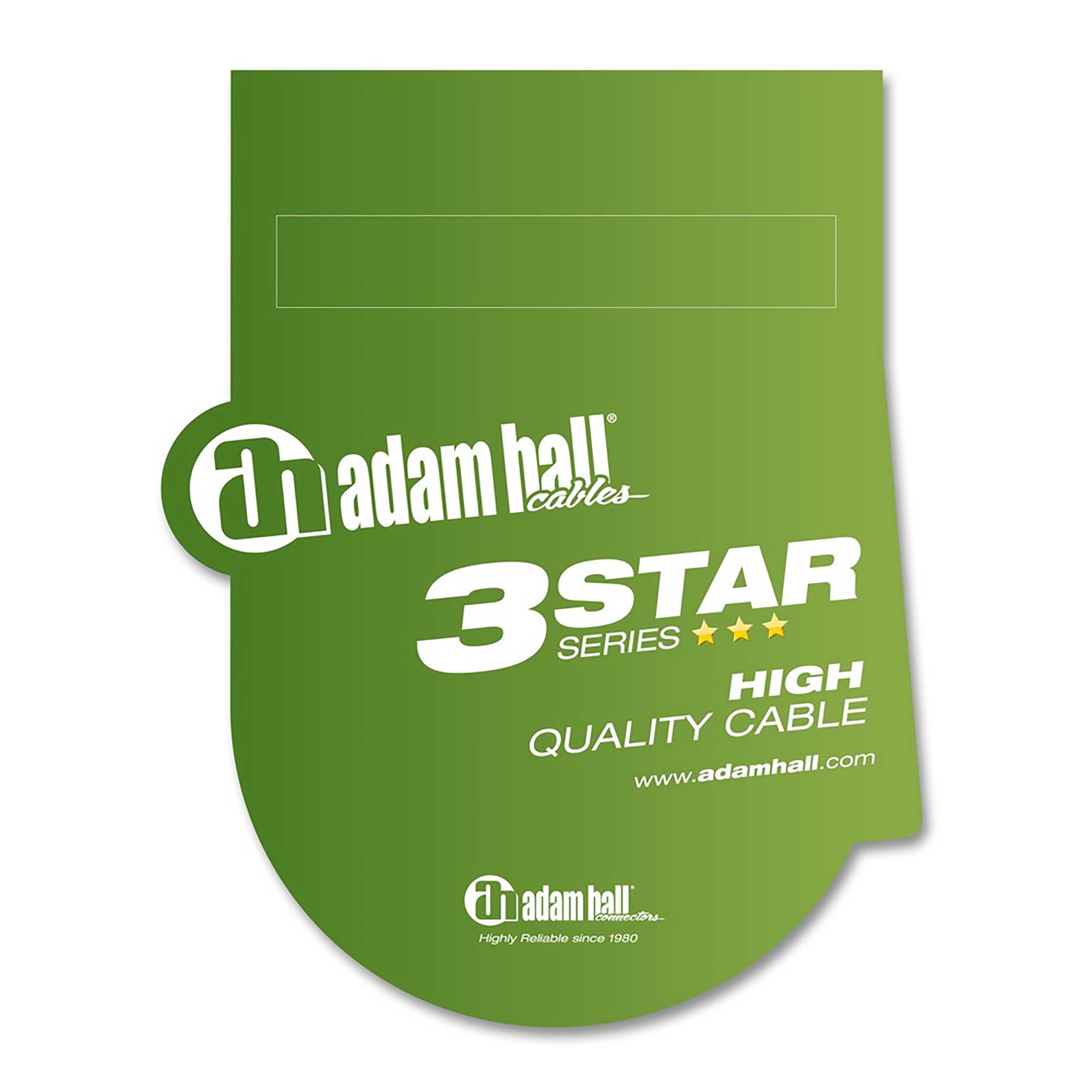 Adam Hall Cables 3 STAR IPP 0600 Instrument Cable Mono 6 m / 20 ft by Adam Hall