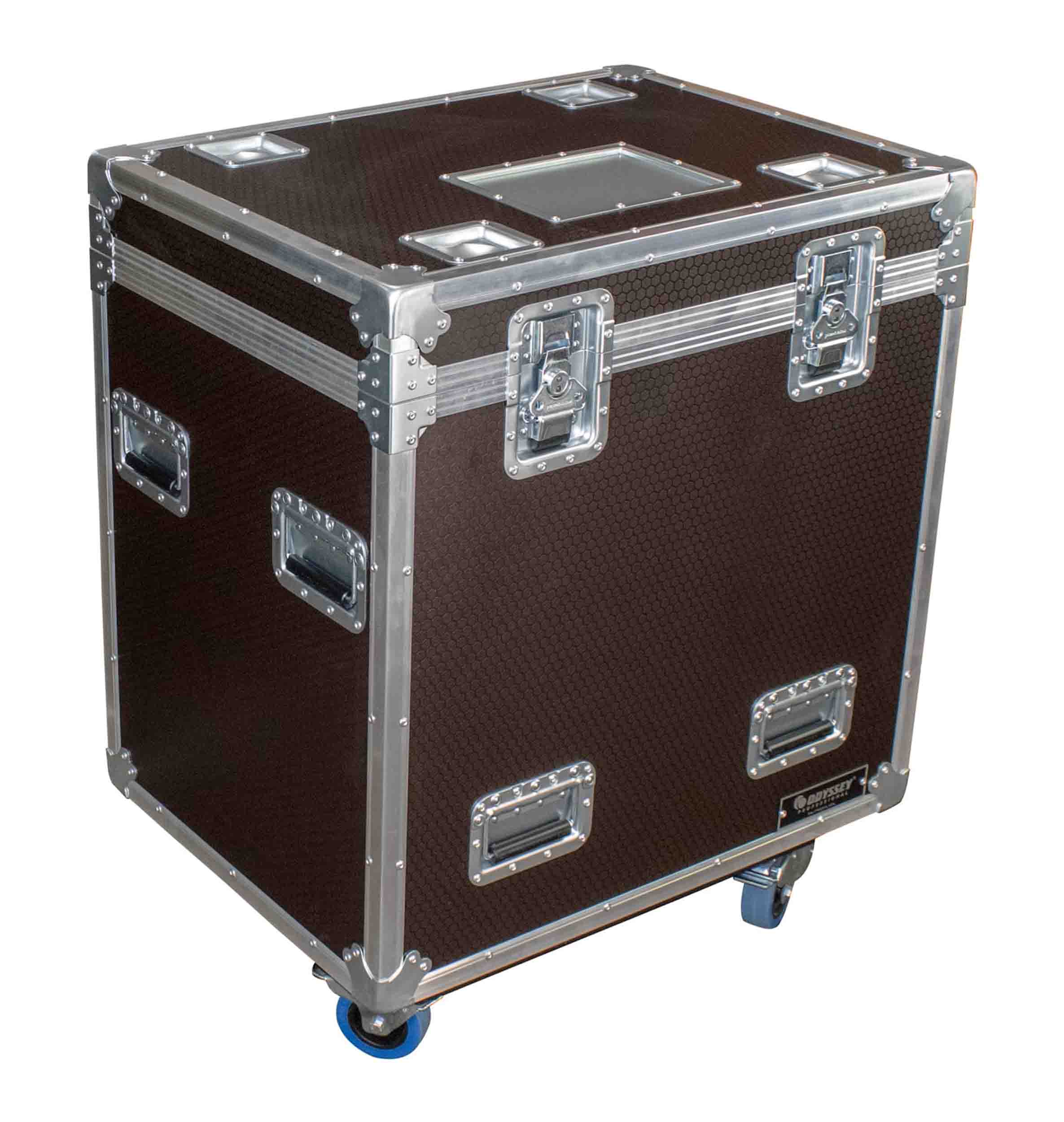 Odyssey OPT302230WBRN, Professional Brown Hex Board Utility Tour Trunk Case with Caster Wheels by Odyssey