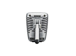 Shure MV51 Digital Condenser Microphone with Large-Diaphragm for Computers and iOS Devices - Silver by Shure