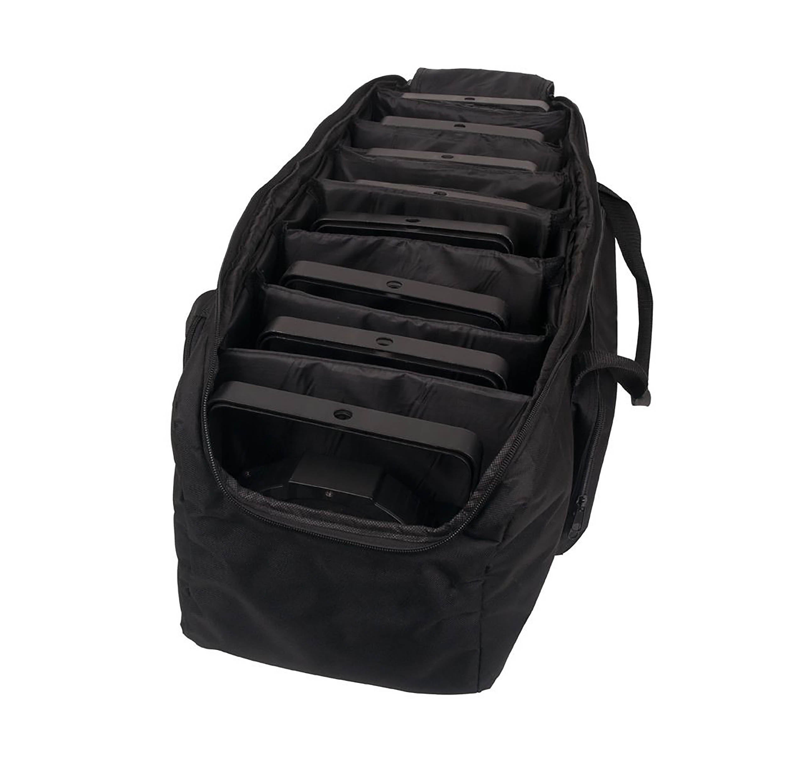 Accu-Case F8 Par Bag, Soft Padded Flat Par Transport Bag - Black