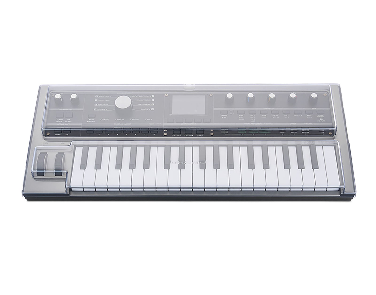 Decksaver DS-PC-MICROKORG2, Protection Cover for Korg microKORG 2 by Decksaver