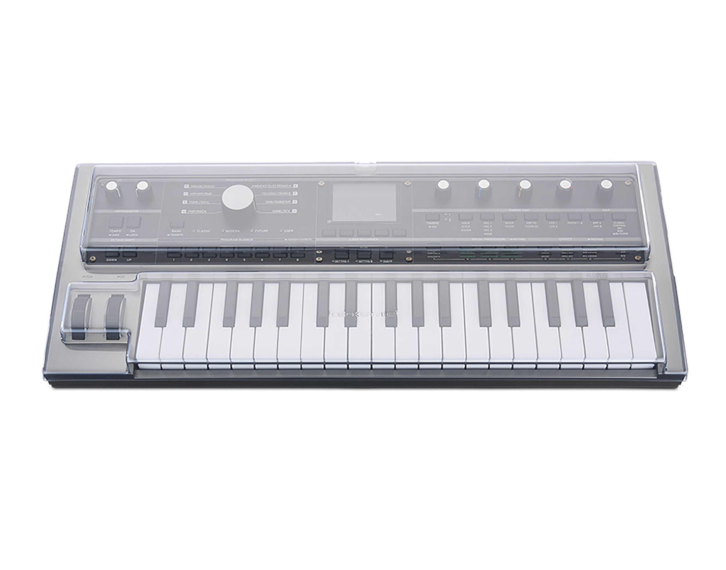 Decksaver DS-PC-MICROKORG2, Protection Cover for Korg microKORG 2 by Decksaver