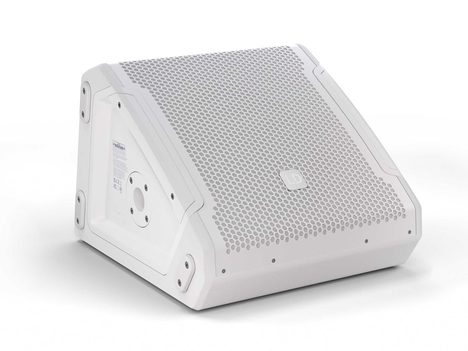 LD System LDS-MON10AG3W, 10" Powered Coaxial Stage Monitor - White by LD Systems