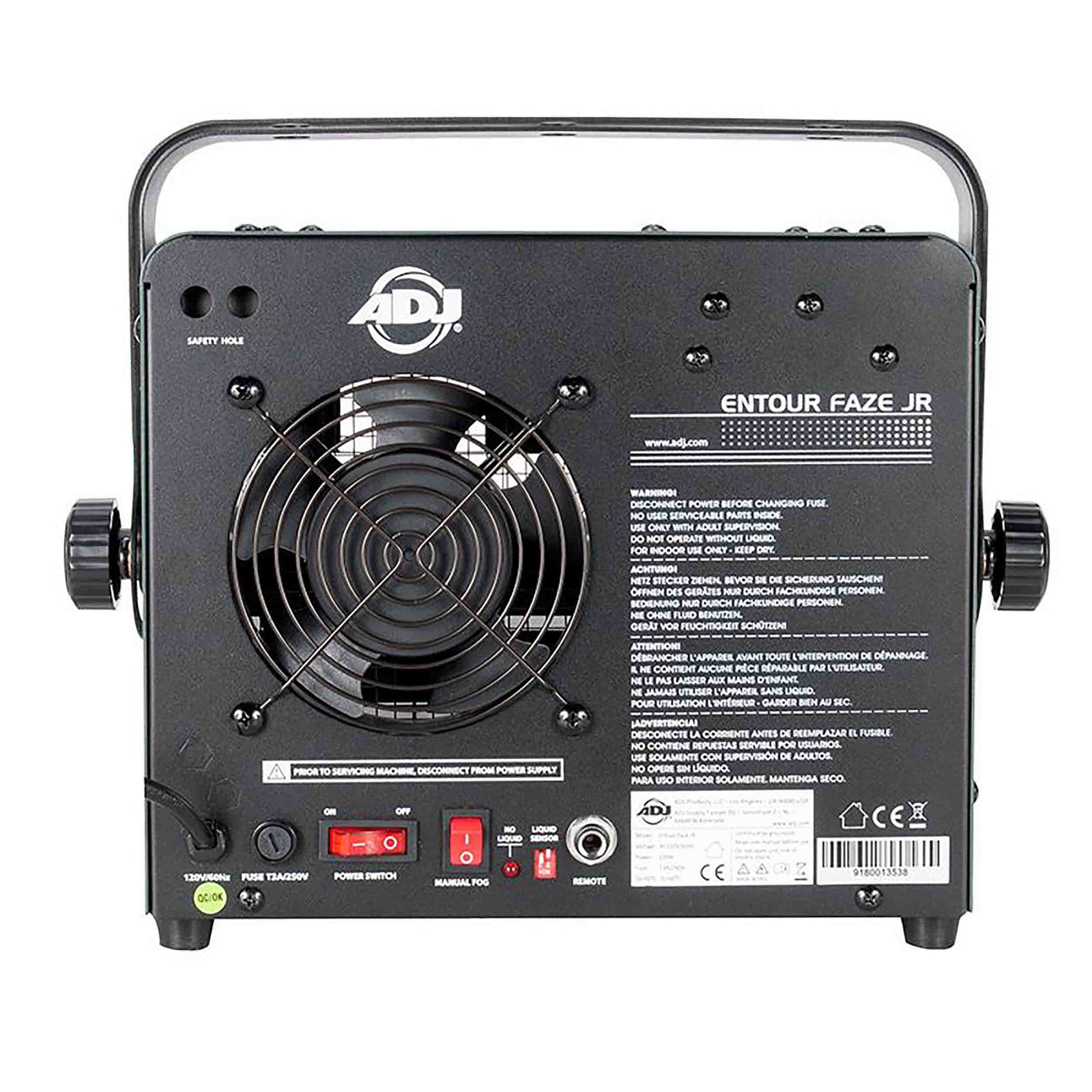 ADJ Entour Faze Jr, Mobile Faze Machine - 200 Watt by ADJ