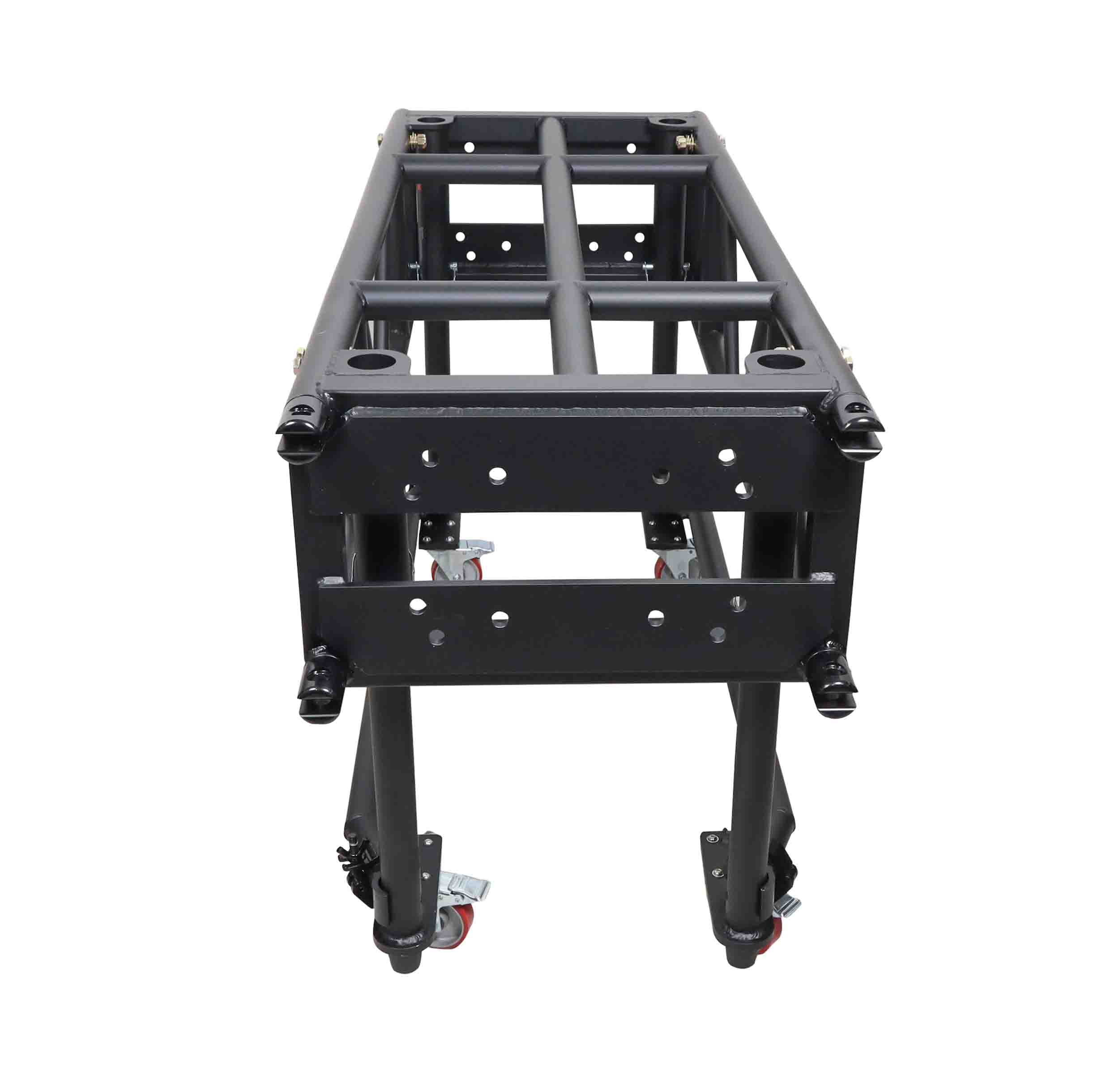 ProX XT-PRERIG5FTBLK, Pre-Rig Truss Segment with Removable Rolling Base System - Black 5' FT