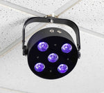 Colorkey CKU-6030 MobilePar HEX 5 Compact Battery-Powered Wireless PAR Uplight by ColorKey