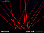 B-Stock: X-Laser Aurora Crimson Quad Aperture Red Liquid Sky and Aerial Effects Laser - 800MW by X-Laser