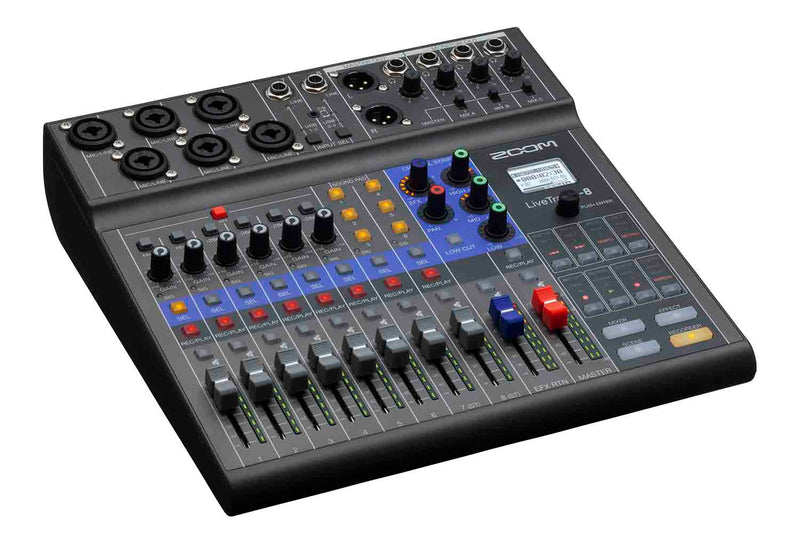 B-Stock: Zoom LIVETRAK L-8, 8-Channel Digital Mixer and Recorder by Zoom